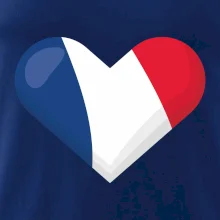 Francúzska vlajka srdca
