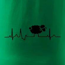 EKG čierna ovečka
