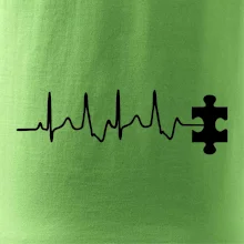 EKG puzzle rozpojené