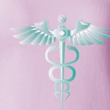 Hrdinovia zdravotníctva - logo (Pecka design)