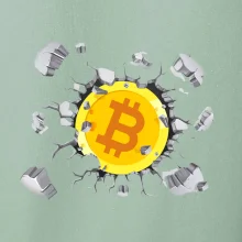 Bitcoin v tričku Bitcoin v tričku