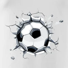 Futbalová lopta v triku Futbalová lopta v triku