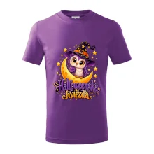 Halloweenska hviezda - sovička na mesiaci
