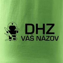 DHZ postavička - vlastný nápis