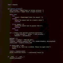 Python Prevodník mien