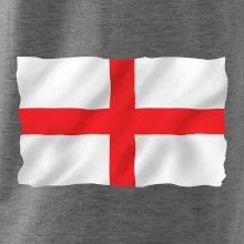 Anglická vlajka vejúca