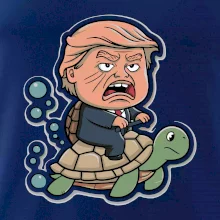 Trump a korytnačka