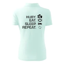 Huby Eat Sleep Repeat