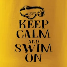 Keep calm and swim on