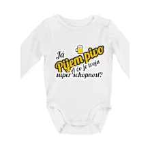 Pijem pivo - tvoja super schopnosť - šikmý Pijem pivo - tvoja super schopnosť - šikmý