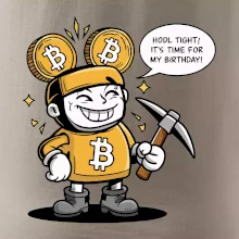 Hodl tight, it's time for my birthday! Hodl tight, it's time for my birthday!