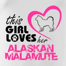 This Girl Loves her Alaskan Malamute