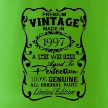 Vintage Etiketa - 1997