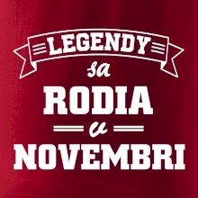 Legendy sa rodia v novembri