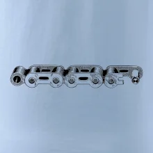 Cyklistická reťaz nákres