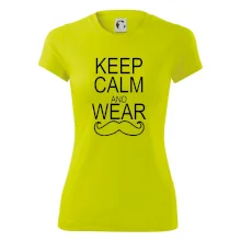 Keep calm and wear mustache Keep calm and wear mustache