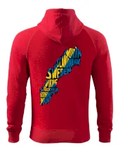 Mapy - názvy miest - Švédsko