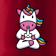 Yoga fučiaci jednorožec