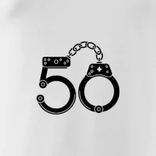 Narodeninové tričko pre policajta - putá 50