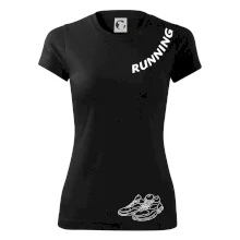 Running nápis šikmo