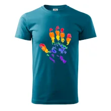 LGBT hand print