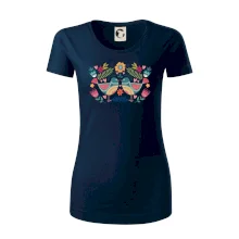 Folklór - dva farebné vtáčiky