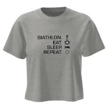 Biathlon Eat Sleep Repeat