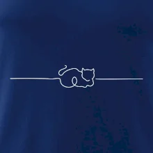 Mačka linka kreslená Mačka linka kreslená