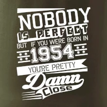 Nobody is perfect - 1954