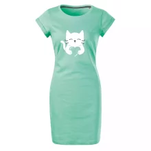 Mačka drží srdce Mačka drží srdce