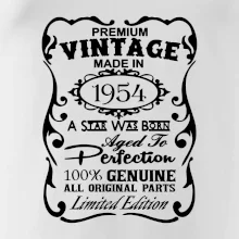 Vintage Etiketa - 1954