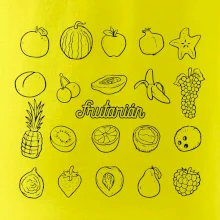 Frutarián ovocie vo štvorci