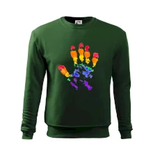 LGBT hand print