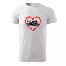 Moto srdce reťaz - superšport Moto srdce reťaz - superšport