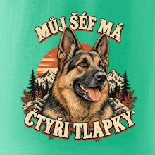 Můj šéf má čtyři tlapky - německý ovčák