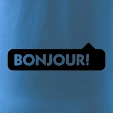 Nápis Bonjour Nápis Bonjour
