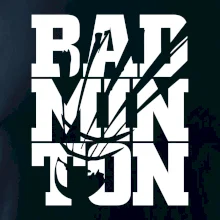 Badminton nápis Badminton nápis