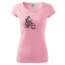 MTB kreslený cyklista MTB kreslený cyklista