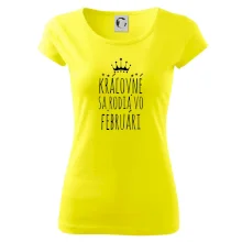 Kráľovné sa rodia vo februári