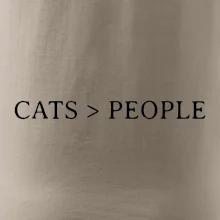 Cats > people Cats > people