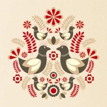 Folklór - hnedé vtáčiky Folklór - hnedé vtáčiky