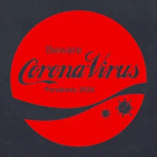 Corona virus pandemic logo Corona virus pandemic logo