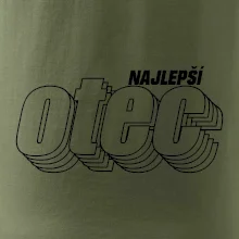 Nápis najlepší otec