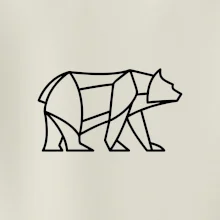 Geometria ľadový medveď chodiaci