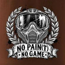 No Paint, No Game – motív s maskou