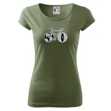 Narodeniny 50 rokov na bicykli