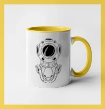 Potápač - helma stará