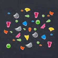 Lezenie na stene - chyty