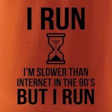 I run slower then internet