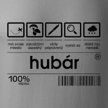 Čiarový kód - Hubár